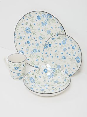 Imagen 2 del producto Set de Vajillas 24 Piezas Flor Porcelana