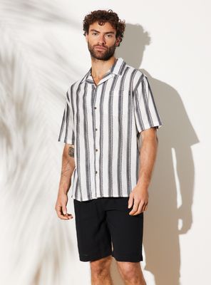 Camisa Tejida Rayada