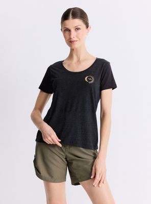 Polera Paneles Jaquard