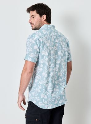 Imagen 2 del producto Camisa Manga Corta Lino Algodón Diseños