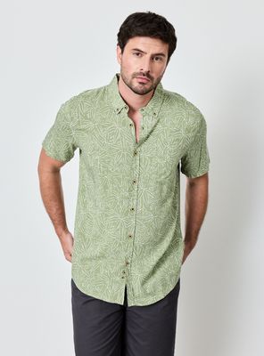 Camisa Manga Corta Viscosa Suave