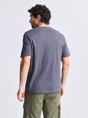 Imagen 2 del producto Polera Manga Corta Cuello Redondo Logo Bordado