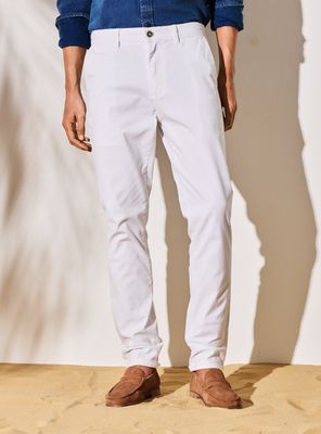 Pantalón Chino Gabardina Slim Fit