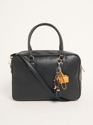 Cartera Tipo Bowling con Charm