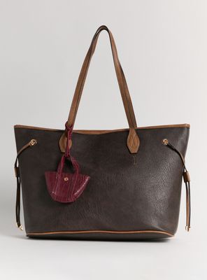 Cartera Totebag con Charm Minibag