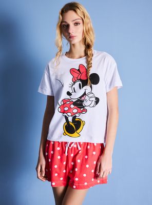 Pijama Corto Estampado Disney Minnie