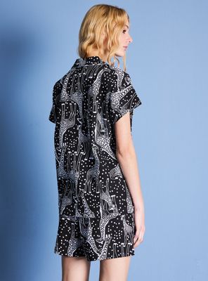 Imagen 2 del producto Pijama Corto Camisero Full Print