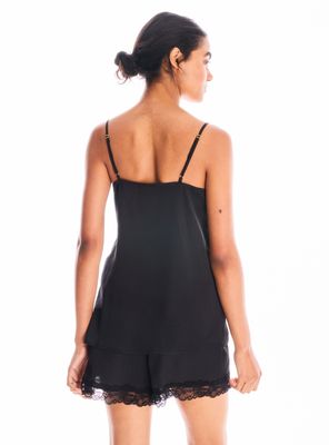 Imagen 2 del producto Pijama de Satín Corto Pabilo