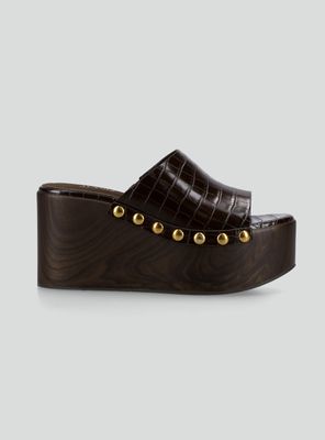 Imagen 2 del producto Sandalia Tipo Zueco con Tachas Mujer