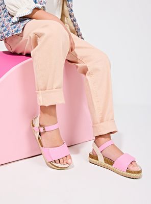 Sandalia Lona Con Yute  Niña