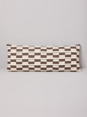 Cojín Tribal Cuadros 35x90 cm