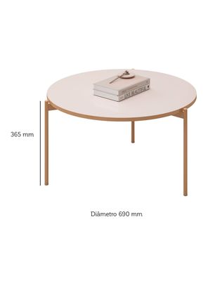 Imagen 2 del producto Mesa de Centro Bela Redondo 69 cm