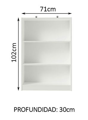 Imagen 2 del producto Escritorio + Estante 3 Niveles