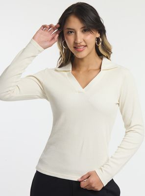 Polera Lorna Crema