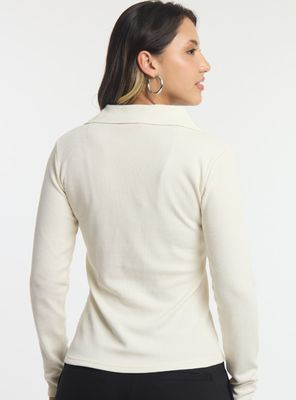 Imagen 2 del producto Polera Lorna Crema