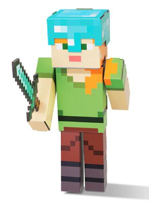 Imagen 2 del producto Crea Tu Propio Alex Minecraft