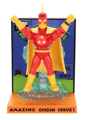 Figura de Acción Homero Radioactivo Los Simpsons