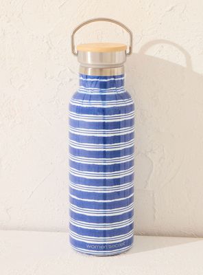 Imagen 2 del producto Botella Garfield Azul Rayas