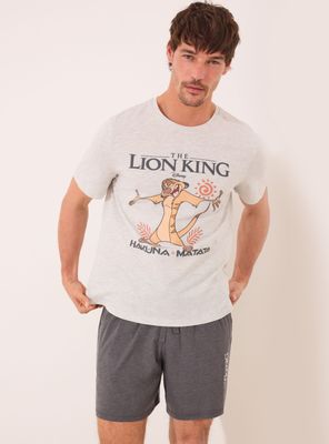 Pijama Rey León Gri Oscuro