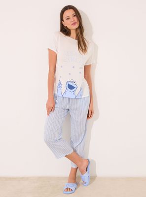 Pijama Viscosa Soft Touch Barrio Sésamo