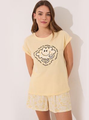 Pijama Corto Algodón Mr. Men