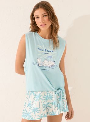 Pijama Corto Garfield