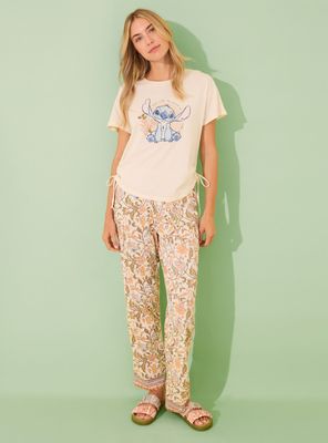 Imagen 1 del producto Pijama Largo Algodón Lilo & Stitch