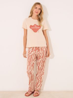 Pijama Largo Algodón El Rey León