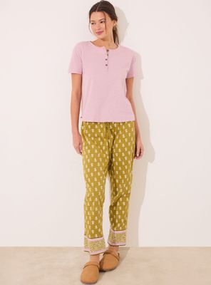 Imagen 1 del producto Polera Lisa Manga Corta Algodón Rosa