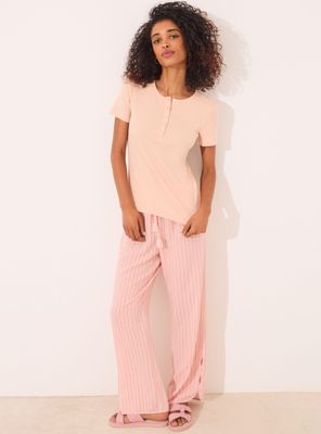 Polera Manga Corta Canalé