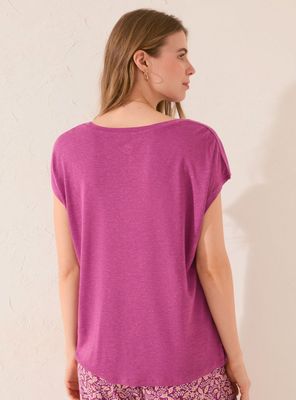 Imagen 2 del producto Polera Manga Corta Escote Amplio