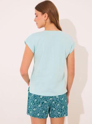 Imagen 2 del producto Pijama Corto Floreado