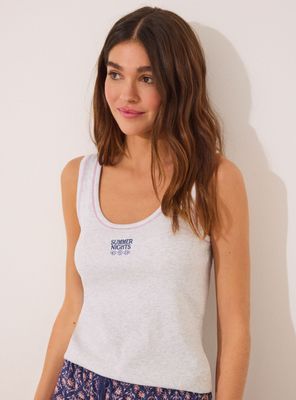 Imagen 2 del producto Pijama Corto Tirantes Algodón Claro