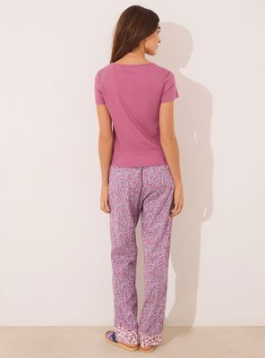 Imagen 2 del producto Pijama Largo Manga Corta Algodón