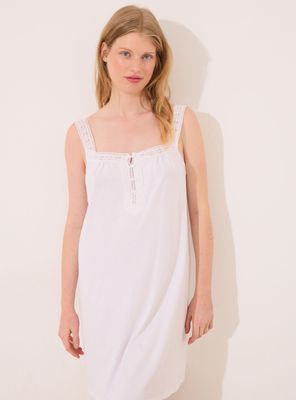 Camisón Corto Maternity Encaje