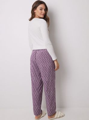 Imagen 2 del producto Pantalón Carrot Viscosa Estampado Ikat