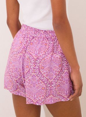 Imagen 2 del producto Pantalón Corto Viscosa Estampado Boho