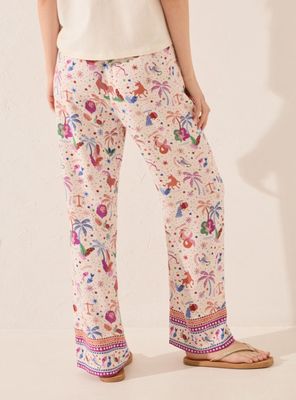 Imagen 2 del producto Pantalón Largo Estampado Multicolor