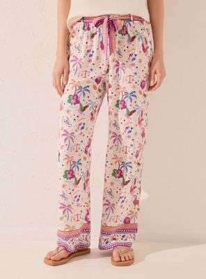 Imagen 1 del producto Pantalón Largo Estampado Multicolor