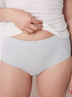 Calzón Alto Clásico Microfibra Liso Sólido