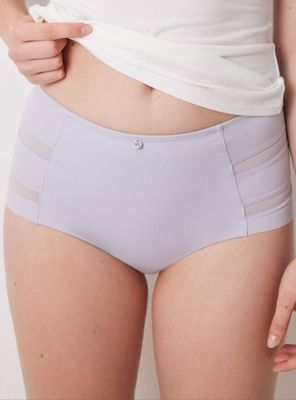 Imagen 1 del producto Calzón Alto Clásico Microfibra Franja Lado