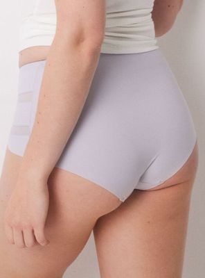 Imagen 2 del producto Calzón Alto Clásico Microfibra Franja Lado