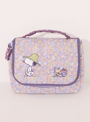 Neceser Grande Nailon Flores Snoopy