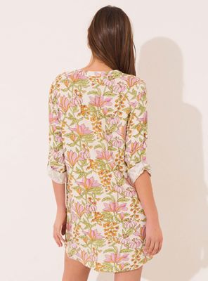 Imagen 2 del producto Camisola Viscosa Estampado Flores