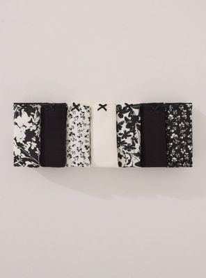 Imagen 2 del producto Pack 7 Calzón Altos Algodón Mix Print B&N