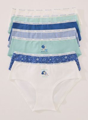 Pack 7 Calzón Anchos Algodón Mix Mafalda