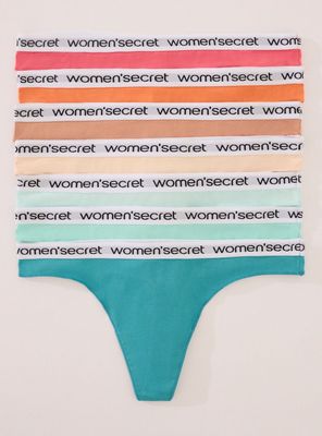 Pack 7 Colaless Algodón Logo