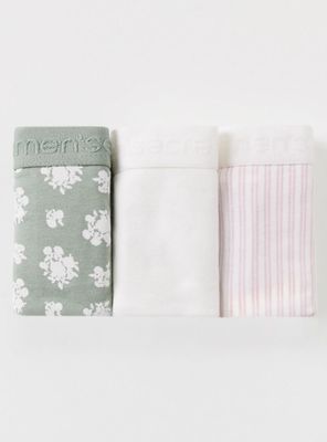 Imagen 2 del producto Pack 3 Calzón Clásicos Algodón Logo Fleur