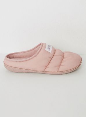 Pantuflas Nailon Acolchado Rosa