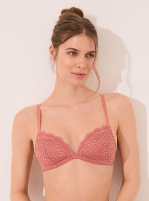 Sostén Charming Microfibra Print Cebra Rosa 01